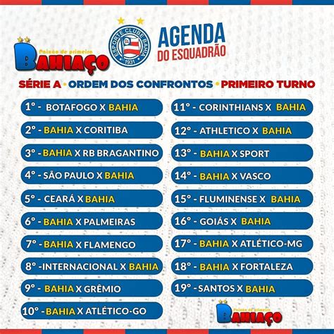 Próximos jogos do Bahia: datas, horários e onde assistir ao vivo